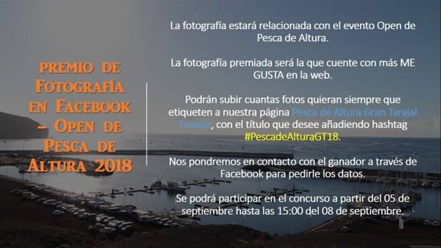 Premio de dos noches de hotel del concurso de fotografía del Open 2026